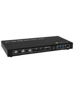 Techly IDATA-KVM-HDMI4U KVM-switch Zwart