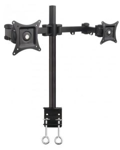 Techly ICA-LCD-482-D flat panel bureau steun 78,7 cm (31") Zwart