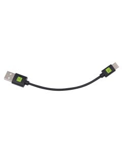 Techly ICOC MUSB20-CMAM01T USB-kabel USB 2.0 0,1 m USB A USB C 0,48 Gbit/s Zwart