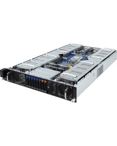 GIGABYTE G292-Z20 AMD SoC Socket SP3 Rack (2U) Zwart, Staal