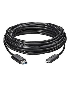 HP Poly Active Optical USB 3.1 Cable (10M) USB-kabel USB 3.2 Gen 1 (3.1 Gen 1) USB A USB C Zwart