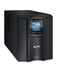 APC Smart-UPS SMC2000I Noodstroomvoeding - 6x C13, 1x C19, USB, 2000VA