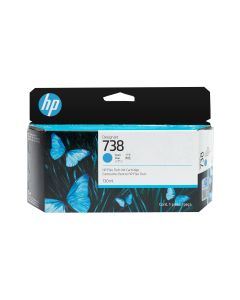 HP 738 130 ml cyaan inktcartridge voor DesignJet