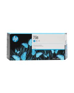 HP 738 300 ml cyaan inktcartridge voor DesignJet