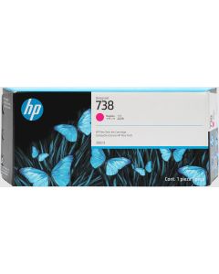 HP 738 300 ml magenta inktcartridge voor DesignJet