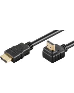 Microconnect HDM19192V2.0A90 HDMI kabel 2 m HDMI Type A (Standaard) Zwart