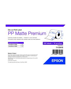Epson 7113410 printeretiket Wit Zelfklevend printerlabel