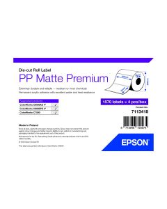 Epson 7113418 printeretiket Wit Zelfklevend printerlabel