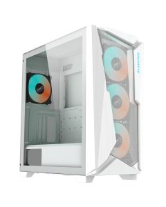 GIGABYTE C301 GLASS WHITE computerbehuizing Midi Tower Wit