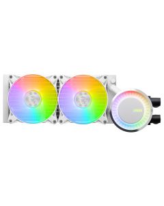 MSI MAG Coreliquid E240 WHITE Moederbord, Processor Alles-in-één vloeistofkoeler 12 cm Wit
