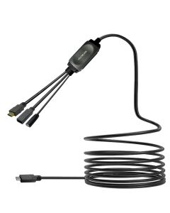 Vivolink PROUSBCHDMIUSB3-7.5 USB-kabel USB 3.2 Gen 1 (3.1 Gen 1) 7,5 m USB C Zwart