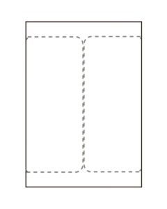 Capture SHIPLABEL105X220-I2P printeretiket Wit