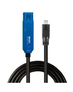 Lindy 43380 USB-kabel USB 3.2 Gen 1 (3.1 Gen 1) 5 m USB C USB A Zwart