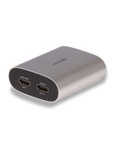 Lindy 38368 audio-omzetter Zwart, Zilver