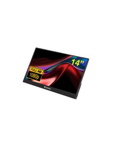 Verbatim 49590 computer monitor 35,6 cm (14") 1920 x 1080 Pixels Full HD LCD Zwart