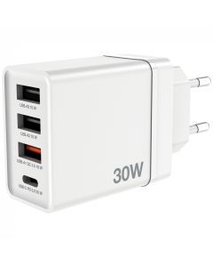Verbatim 49701 oplader voor mobiele apparatuur Universeel Wit AC Snel opladen Binnen