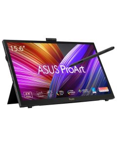 ASUS ProArt PA169CDV computer monitor 39,6 cm (15.6") 3840 x 2160 Pixels 4K Ultra HD LCD Touchscreen Zwart