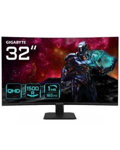 GIGABYTE GS32QC computer monitor 80 cm (31.5") 2560 x 1440 Pixels Quad HD LCD Zwart