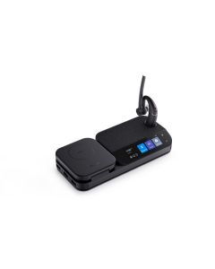 Yealink BH71-WORKSTATION hoofdtelefoon/headset Draadloos In-ear Kantoor/callcenter Bluetooth Oplaadhouder Zwart