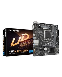 GIGABYTE H610M H V3 DDR4 moederbord Intel H610 Express LGA 1700 micro ATX