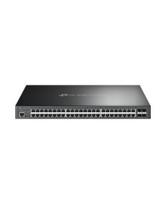 TP-Link Omada SG3452XP netwerk-switch Managed L2+ Gigabit Ethernet (10/100/1000) Power over Ethernet (PoE) 1U Zwart