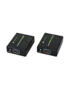 Techly IDATA-EXT-E70 audio/video extender AV-zender & ontvanger Zwart