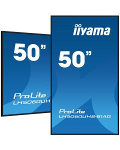 iiyama LH5060UHS-B1AG beeldkrant Digitaal A-kaart 125,7 cm (49.5") LED Wifi 500 cd/m² 4K Ultra HD Zwart Type processor Android 11 24/7