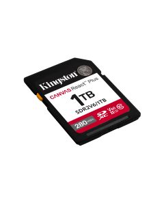 Kingston Technology 1TB Canvas React Plus SDXC UHS-II 280R/150W U3 V60 voor Full HD/4K
