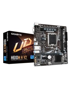 GIGABYTE H610M H V2 moederbord Intel H610 Express LGA 1700 micro ATX