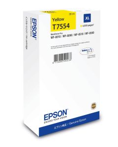 Epson C13T75544N inktcartridge 1 stuk(s) Origineel High (L) Yield Geel