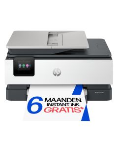 HP OfficeJet Pro 8124e Draadloos All-in-One Kleur Printer, Instant Ink; Dubbelzijdig printen