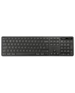 Targus EcoSmart AKB873NO toetsenbord Universeel RF-draadloos + Bluetooth QWERTY Scandinavisch Zwart