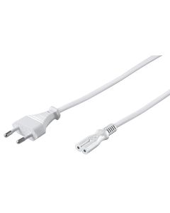 Microconnect PE030710W electriciteitssnoer Wit 1 m Netstekker type C C7 stekker