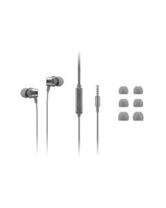 Lenovo 110 Analog Hoofdtelefoons Bedraad In-ear Oproepen/muziek Grijs