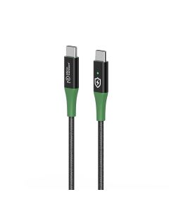 Microconnect MC-SMART USB-C-C-01 USB-kabel USB 2.0 1 m USB C Zwart