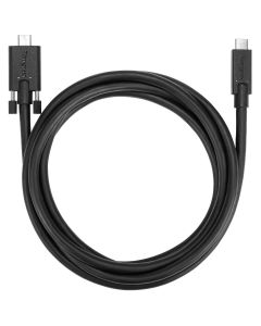 Targus ACC1122GLX USB-kabel USB 3.2 Gen 1 (3.1 Gen 1) 1,8 m USB C Zwart