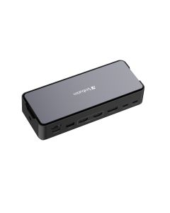 Verbatim USB-C Pro docking station CDS-15SSD: 15 poorten met SSD