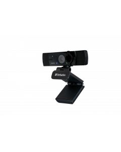 Verbatim 49580 webcam 3840 x 2160 Pixels USB 2.0 Zwart