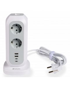 Verbatim 49547 power uitbreiding 11 AC-uitgang(en) Binnen Wit