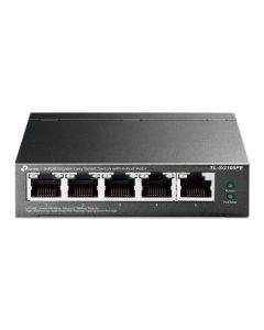 TP-Link TL-SG105PE netwerk-switch Managed L2 Gigabit Ethernet (10/100/1000) Power over Ethernet (PoE) Zwart
