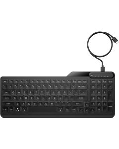 HP 405 backlit toetsenbord met kabel voor meerdere apparaten