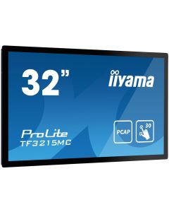 iiyama ProLite TF3215MC-B2 computer monitor 80 cm (31.5") 1920 x 1080 Pixels Full HD LED Touchscreen Kiosk Zwart