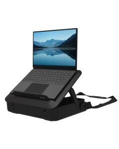 Fellowes BREYTA LAPTOP STAND CARRY CASE BLACK 35,6 cm (14") Hardshell-doos Zwart