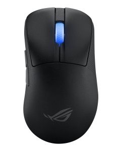ASUS ROG Keris II Ace Wireless AimPoint Black muis Gamen Rechtshandig RF Wireless + Bluetooth + USB Type-A Optisch 42000 DPI