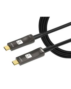 Techly ICOC-U3C-HY-010 USB-kabel 10 m USB C 21,6 Gbit/s Zwart