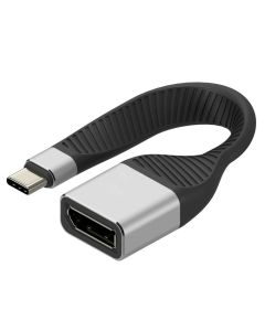 Techly ICOC-USBC-DP12 video kabel adapter 0,131 m USB Type-C DisplayPort Zwart