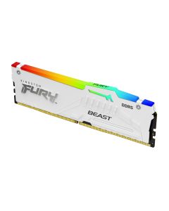 Kingston Technology FURY Beast 32GB 6000MT/s DDR5 CL30 DIMM White RGB EXPO