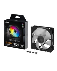 ASUS TUF Gaming TR120 ARGB Fan - Single Pack Computer behuizing Ventilator 12 cm Zwart