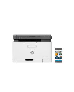 HP Laser 178nw Draadloos Multifunction Kleur Printer, Kopieerapparaat, scanner; dubbelzijdig