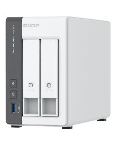 QNAP TS-216G data-opslag-server NAS Tower Cortex-A Cortex-A55 4 GB 0 TB Wit